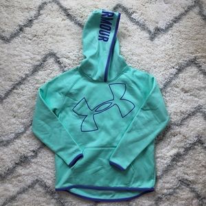 Mint under armour hoodie